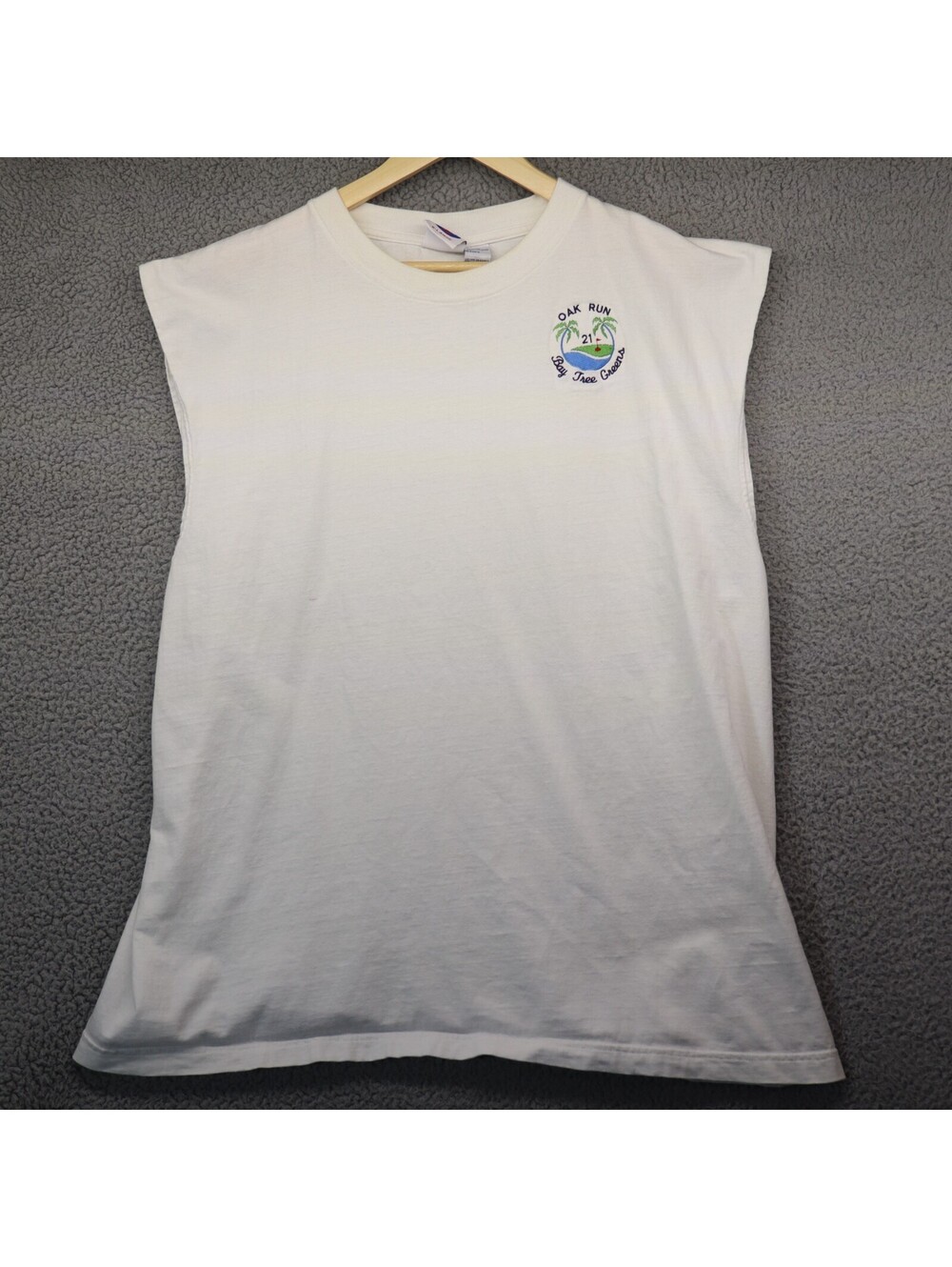 Oak Run Country Club Large Sleeveless Shirt Tank Top Golf